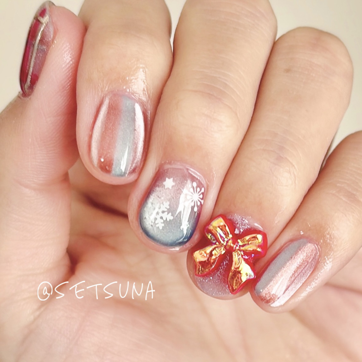 5ミクロンマグネット/ネイル工房/ジェルネイルを使ったクチコミ（1枚目）