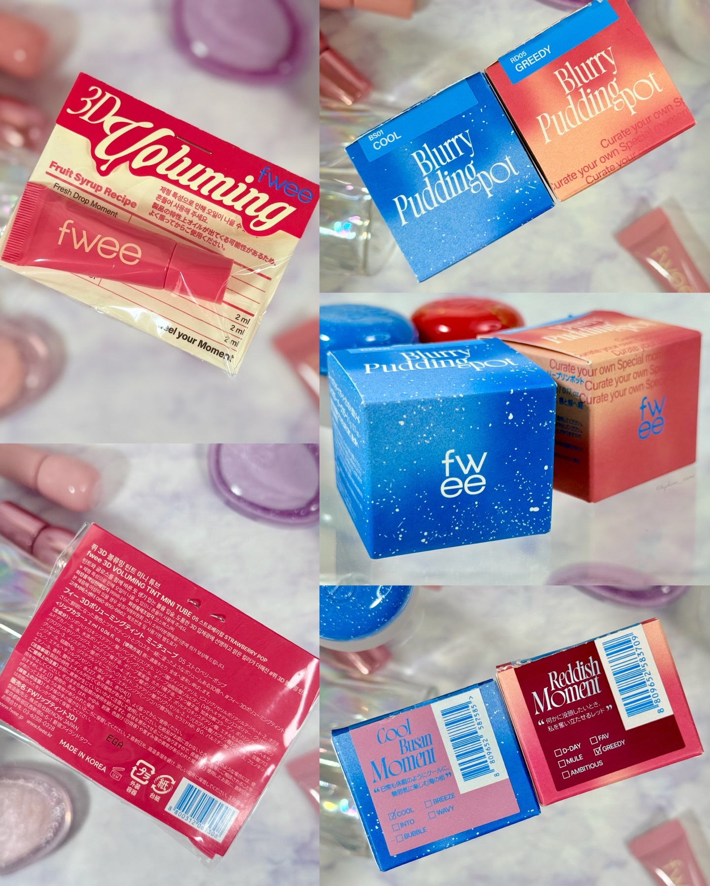 フィー 3Dボリューミングティント/fwee/リップティントを使ったクチコミ（2枚目）