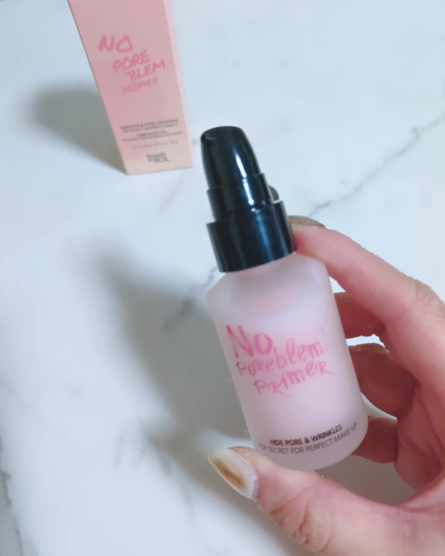 タッチインソール ノーポアブレムプライマー/touch in SOL /化粧下地を使ったクチコミ（2枚目）