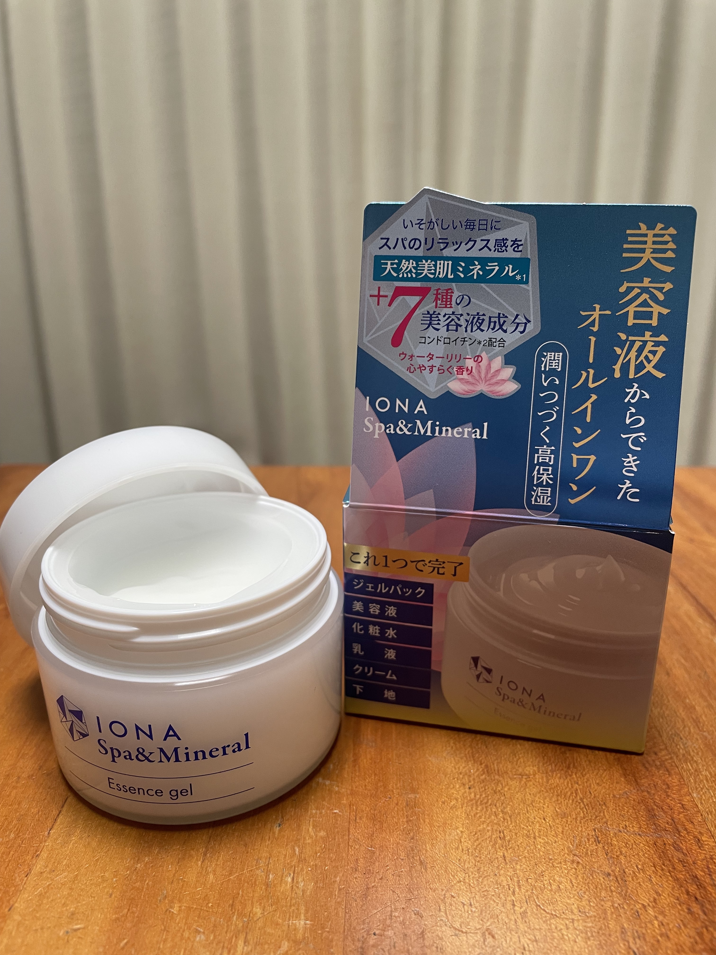 エッセンス ジェル/イオナ スパ＆ミネラル/オールインワン化粧品を使ったクチコミ（2枚目）