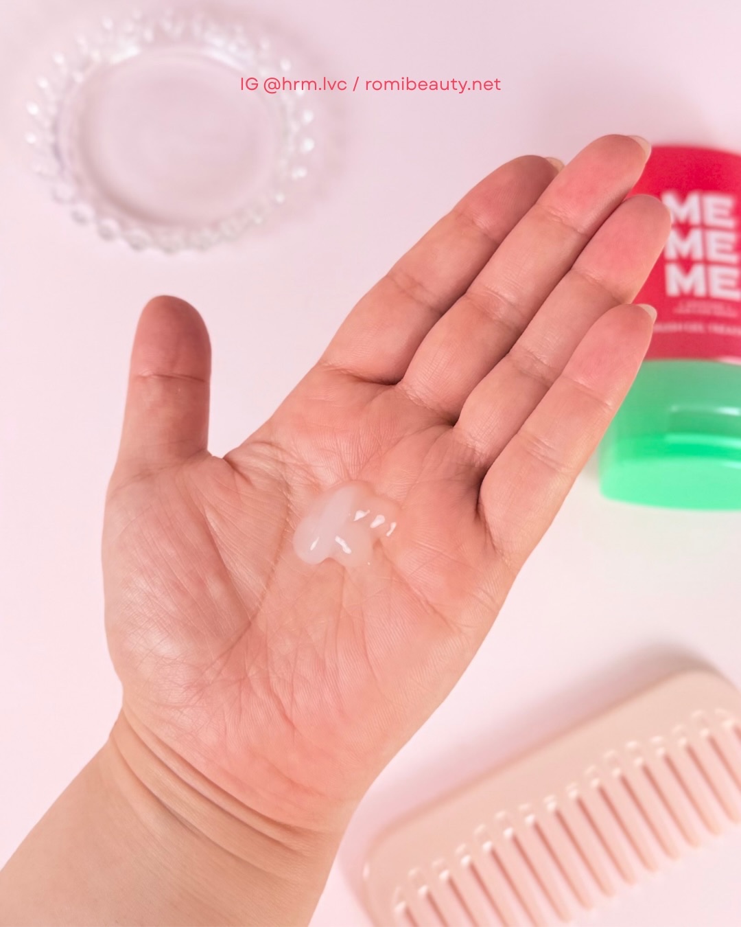 MEMEME クラッシュジェルトリートメント/MEMEME/アウトバストリートメントを使ったクチコミ（2枚目）