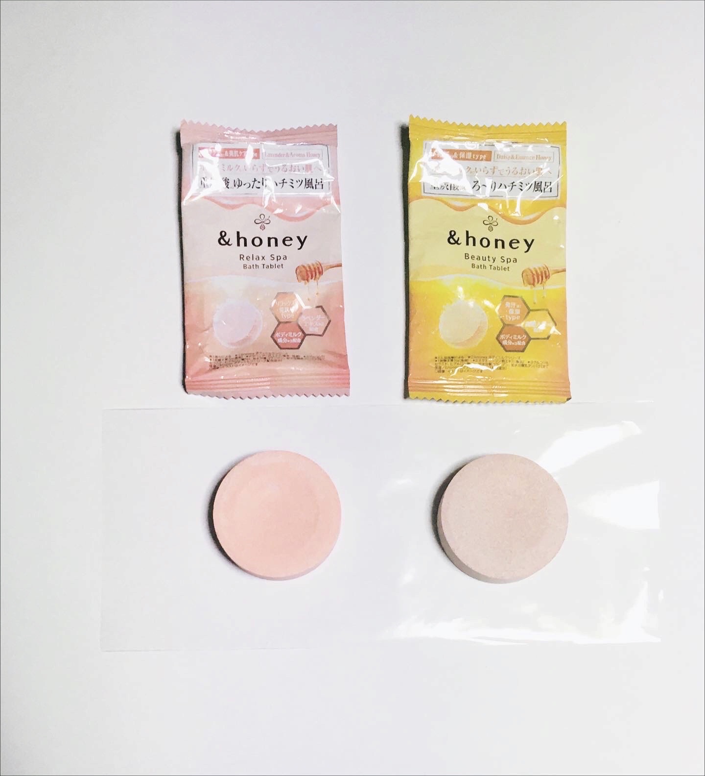 &honey &honey リラックス スパ バスタブレットのクチコミ「EMME様(IG:@emme_tokyo.jp)からいただきました。 #PR 

&honey.....」（2枚目）