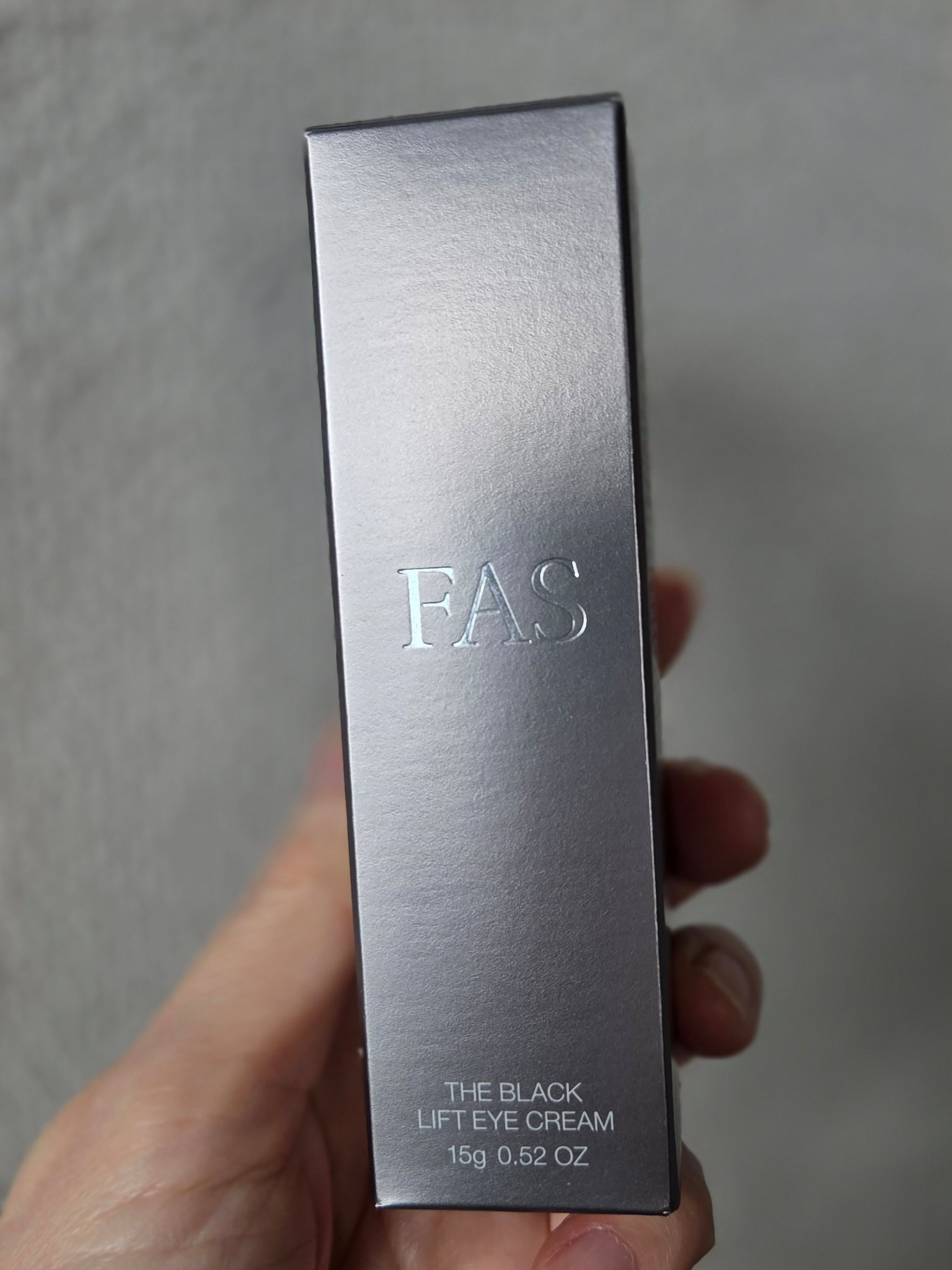 FAS ザ ブラック リフト アイクリーム/FAS/アイケア・アイクリームを使ったクチコミ（1枚目）