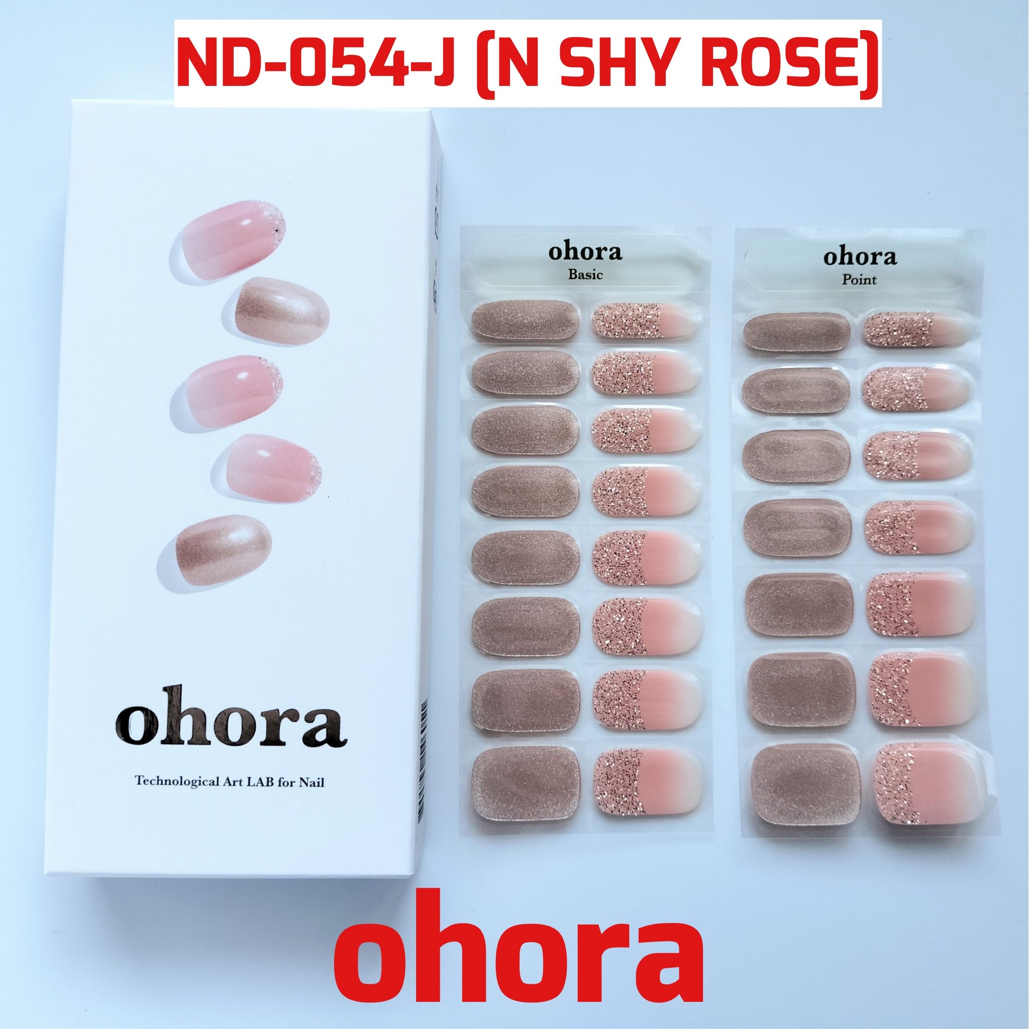 セミキュアジェルネイル（ハンド）/ohora/ネイルシールを使ったクチコミ（2枚目）