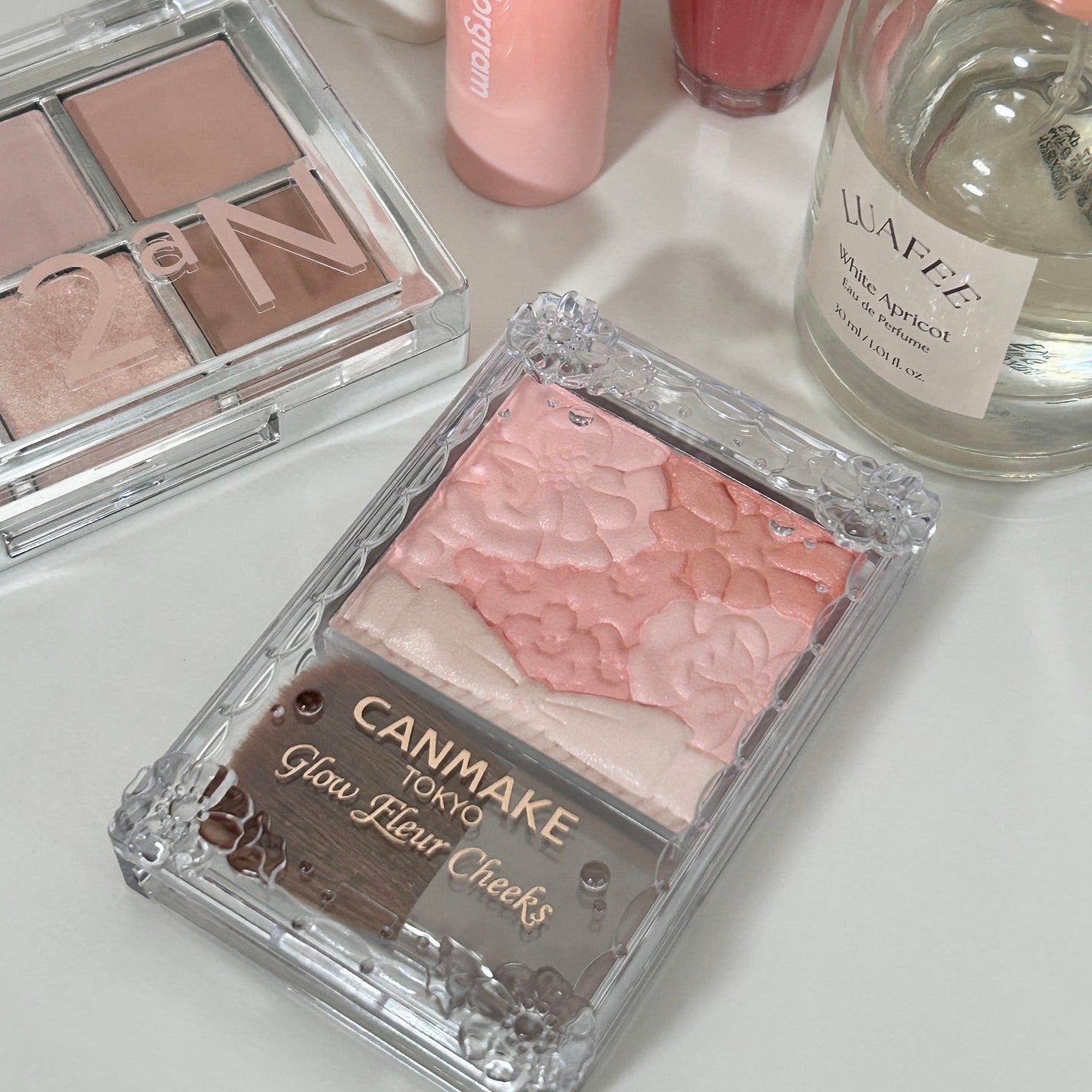 グロウフルールチークス/キャンメイク/パウダーチークを使ったクチコミ(3枚目)