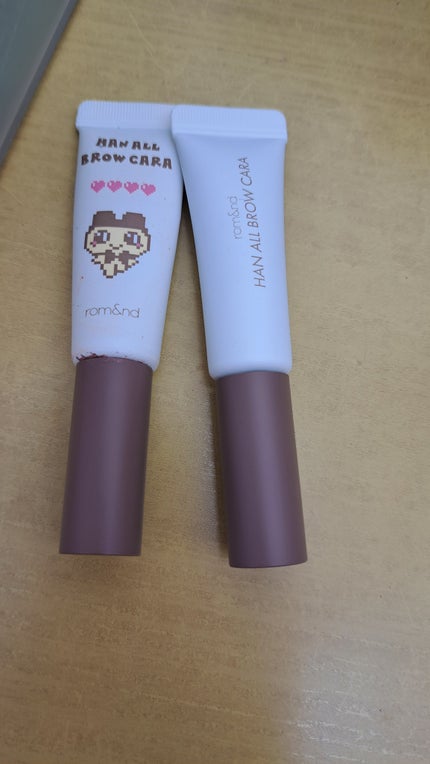 ハンオールブロウカラ/rom&nd/眉マスカラを使ったクチコミ(1枚目)
