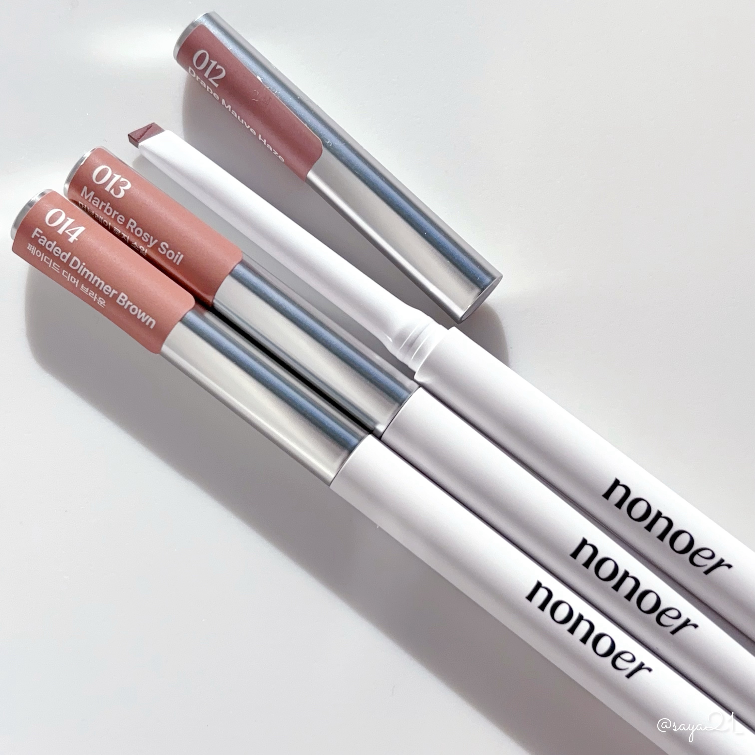 オーバーディテールリップペンシル/nonoer/リップライナーを使ったクチコミ（1枚目）