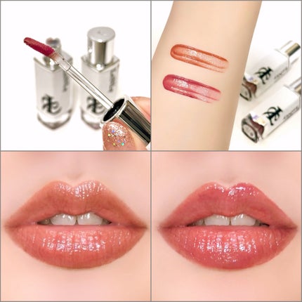 キャンドルライトジュレティント/LoNLy /リップティントを使ったクチコミ(2枚目)