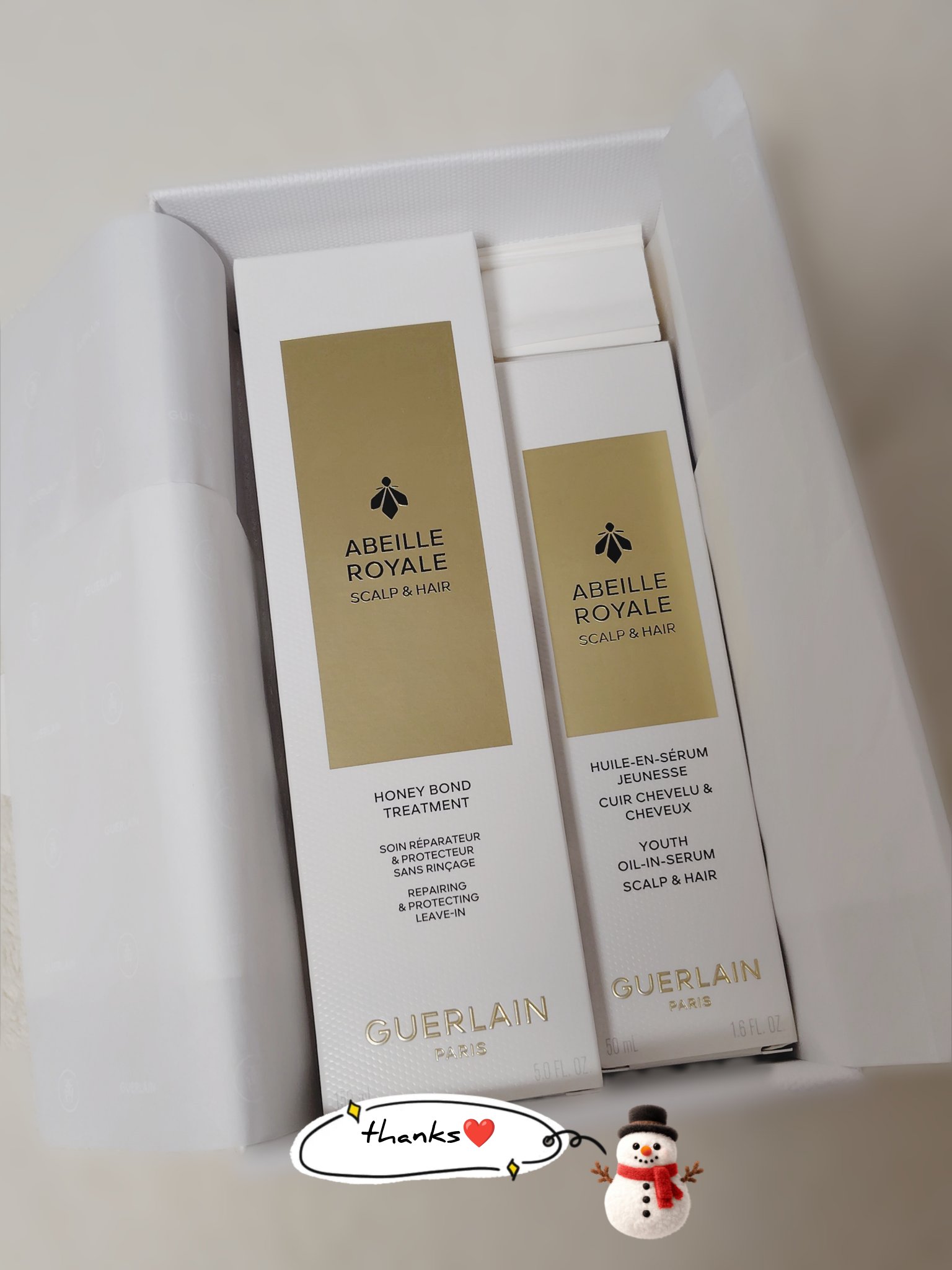 アベイユ ロイヤル スカルプ＆ヘア H ボンド トリートメント/GUERLAIN/アウトバストリートメントを使ったクチコミ（2枚目）