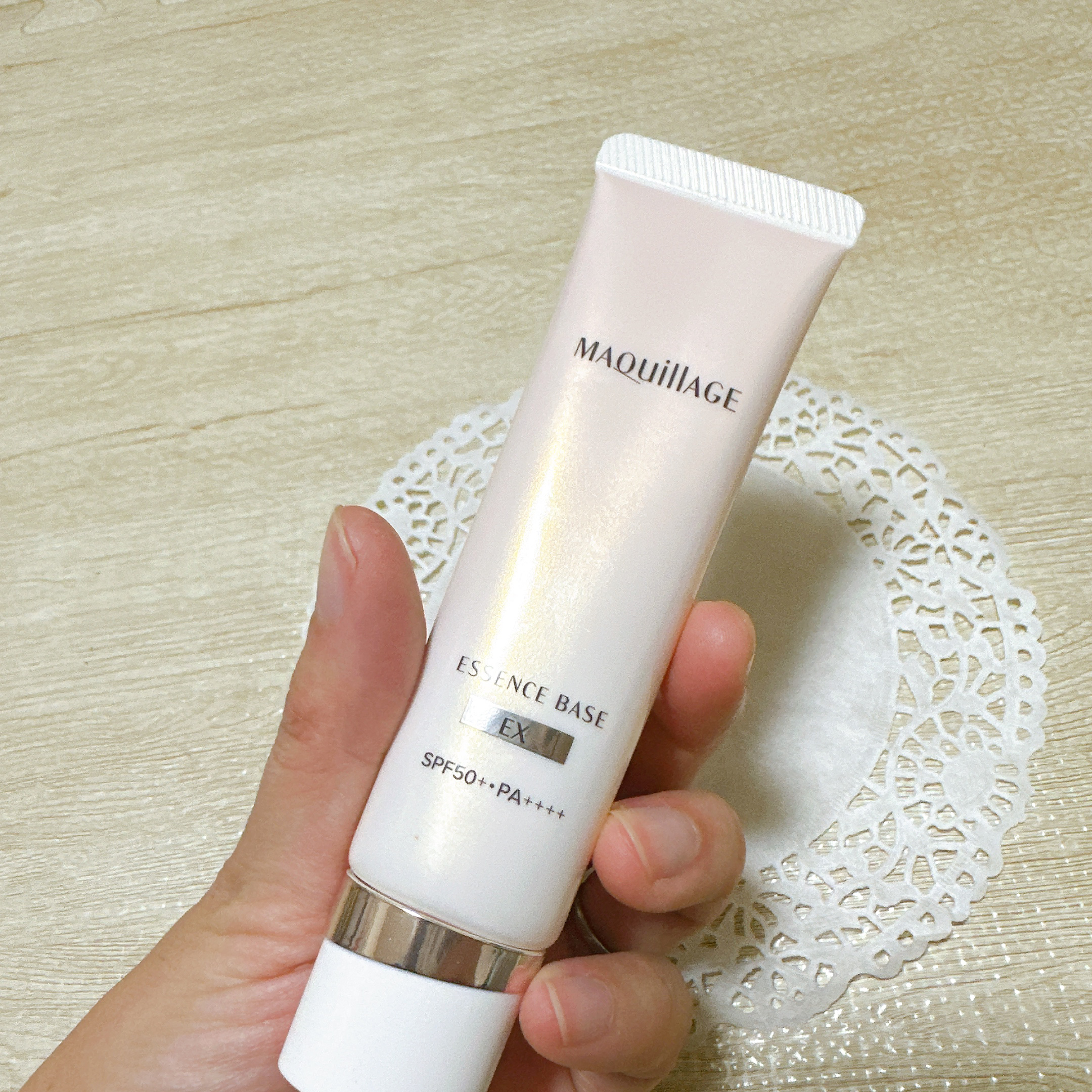 エッセンスベース EX/マキアージュ/化粧下地を使ったクチコミ（2枚目）