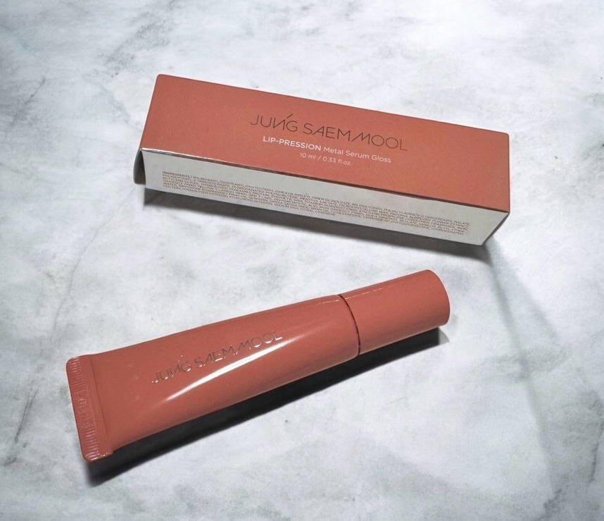 リッププレッションメタルセラムグロス/JUNG SAEM MOOL/リップグロスを使ったクチコミ（1枚目）
