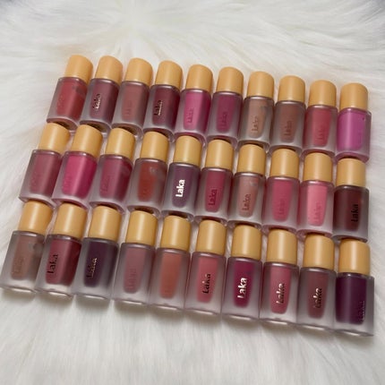 フルーティーグラムティント 101 ジョイフル(ミニ)/Laka/リップティントを使ったクチコミ(1枚目)