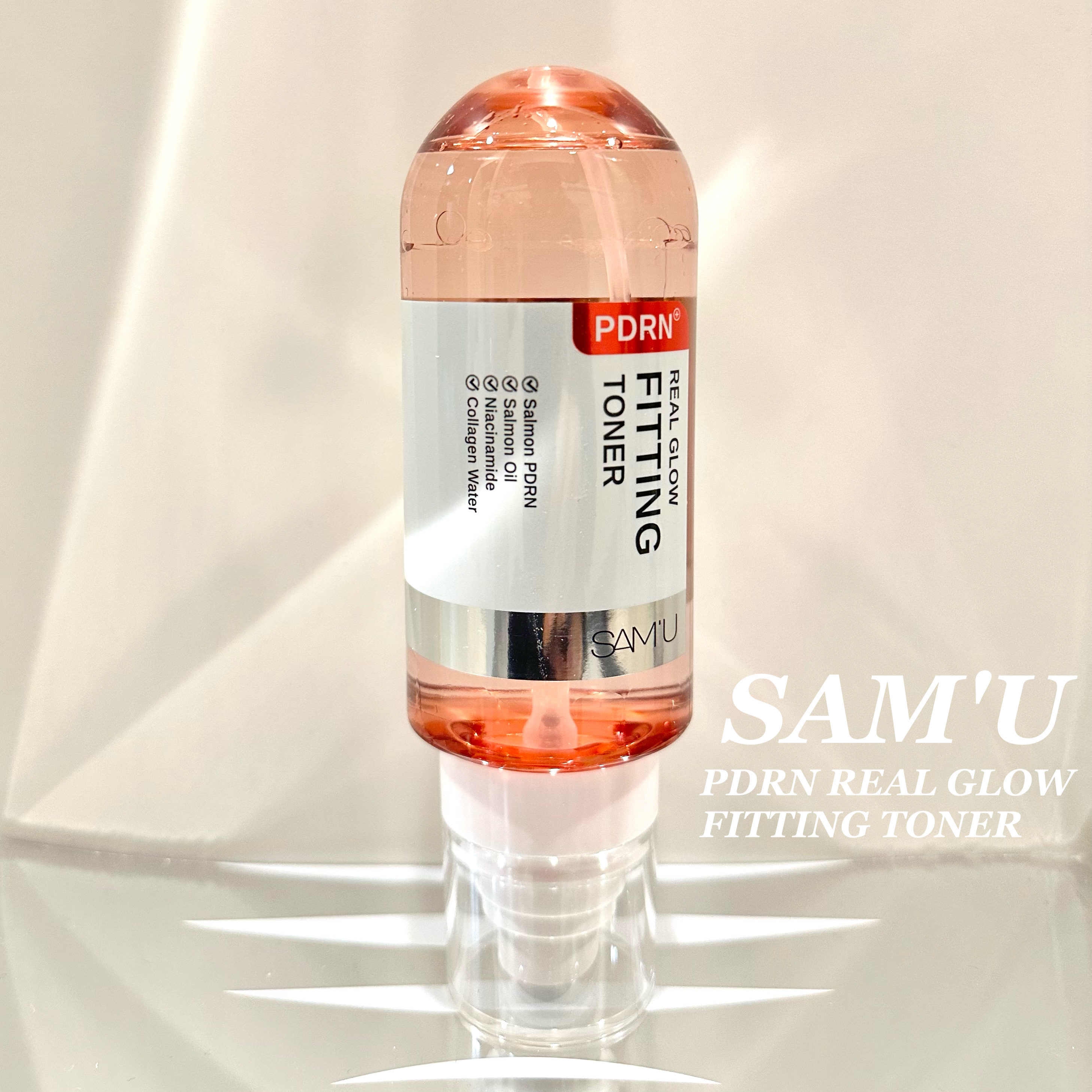 PDRNリアルグロウフィッティングトナー/SAM'U/ミスト状化粧水を使ったクチコミ（1枚目）