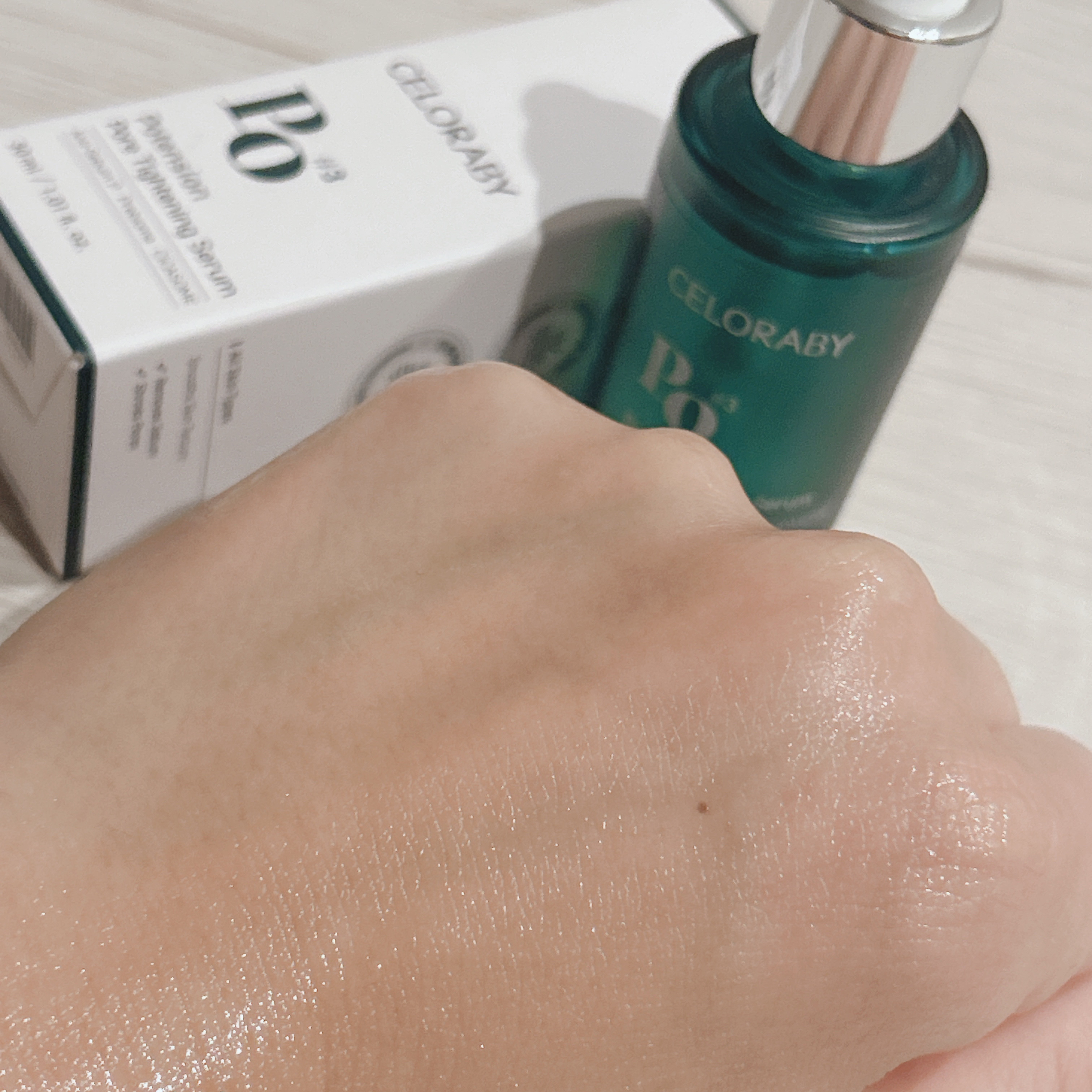 ポアタイトニングブーストセラム/CELORABY/美容液を使ったクチコミ（3枚目）