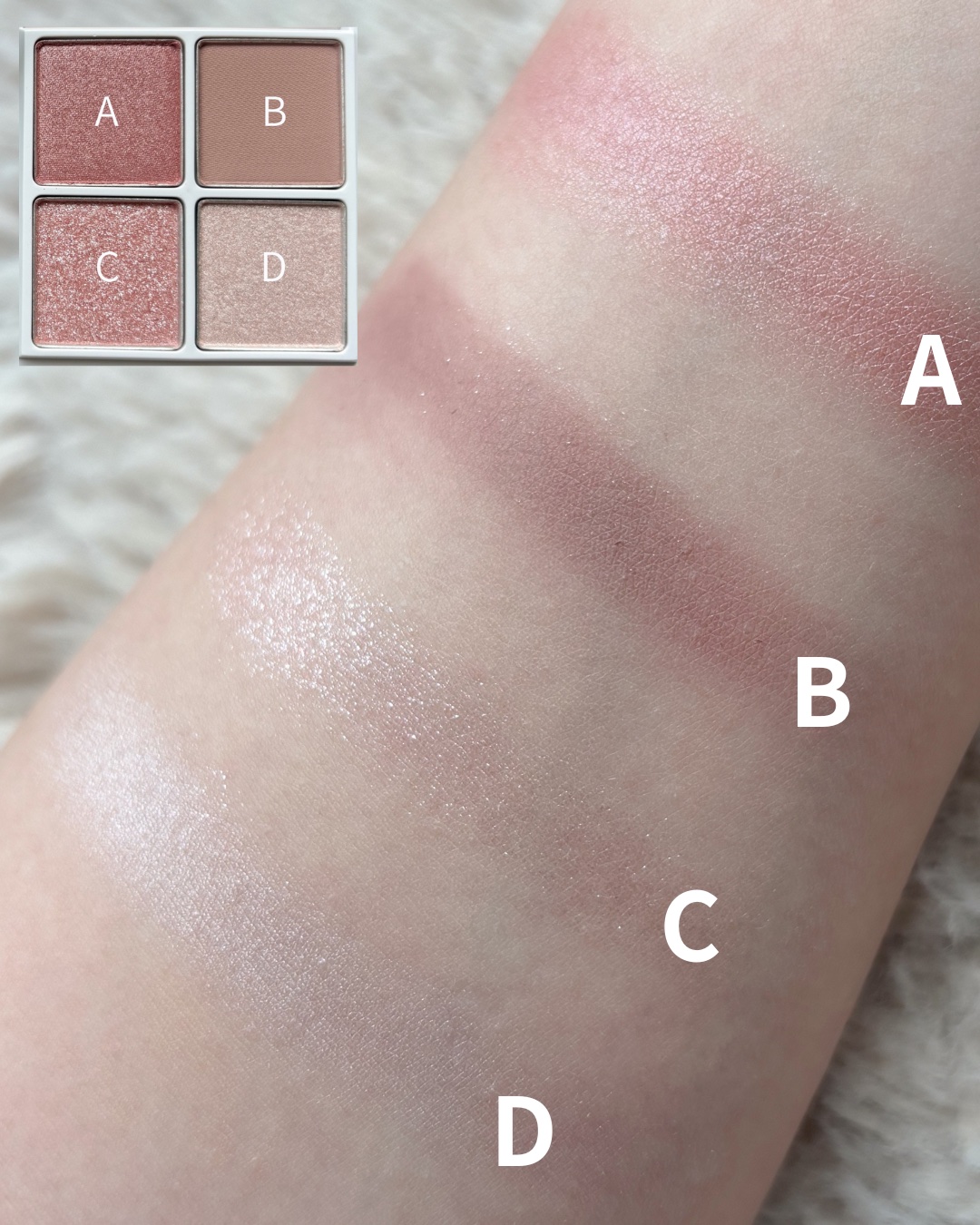 THE アイパレR/b idol/アイシャドウパレットを使ったクチコミ（2枚目）