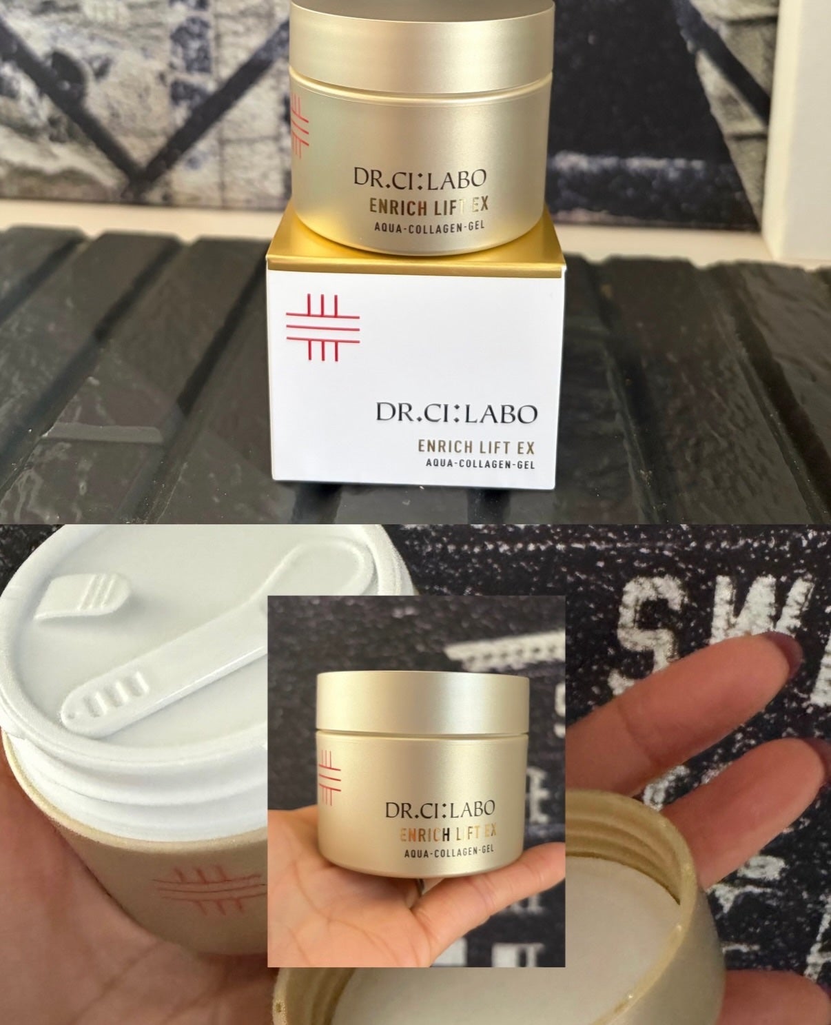 アクアコラーゲンゲル エンリッチリフトEX/ドクターシーラボⓇ/オールインワン化粧品を使ったクチコミ(4枚目)