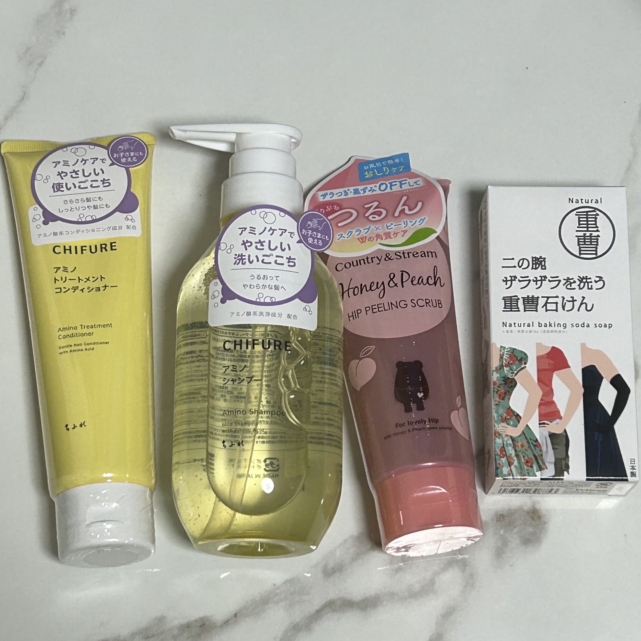 ヒップピーリングスクラブ/カントリー&ストリーム/ボディスクラブを使ったクチコミ（1枚目）