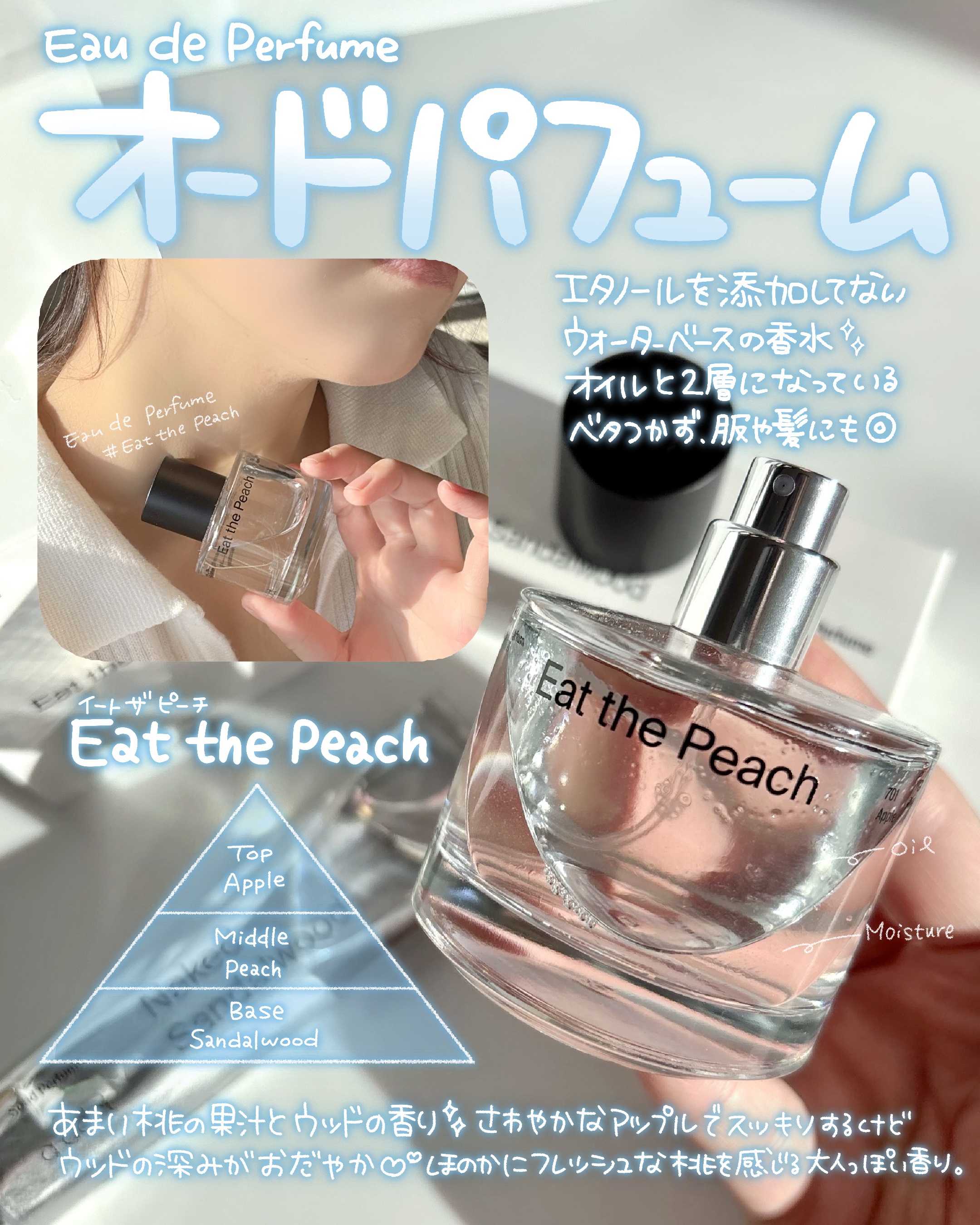 ソリッドパフューム サンダルウッド 201/Addct/練り香水を使ったクチコミ（3枚目）