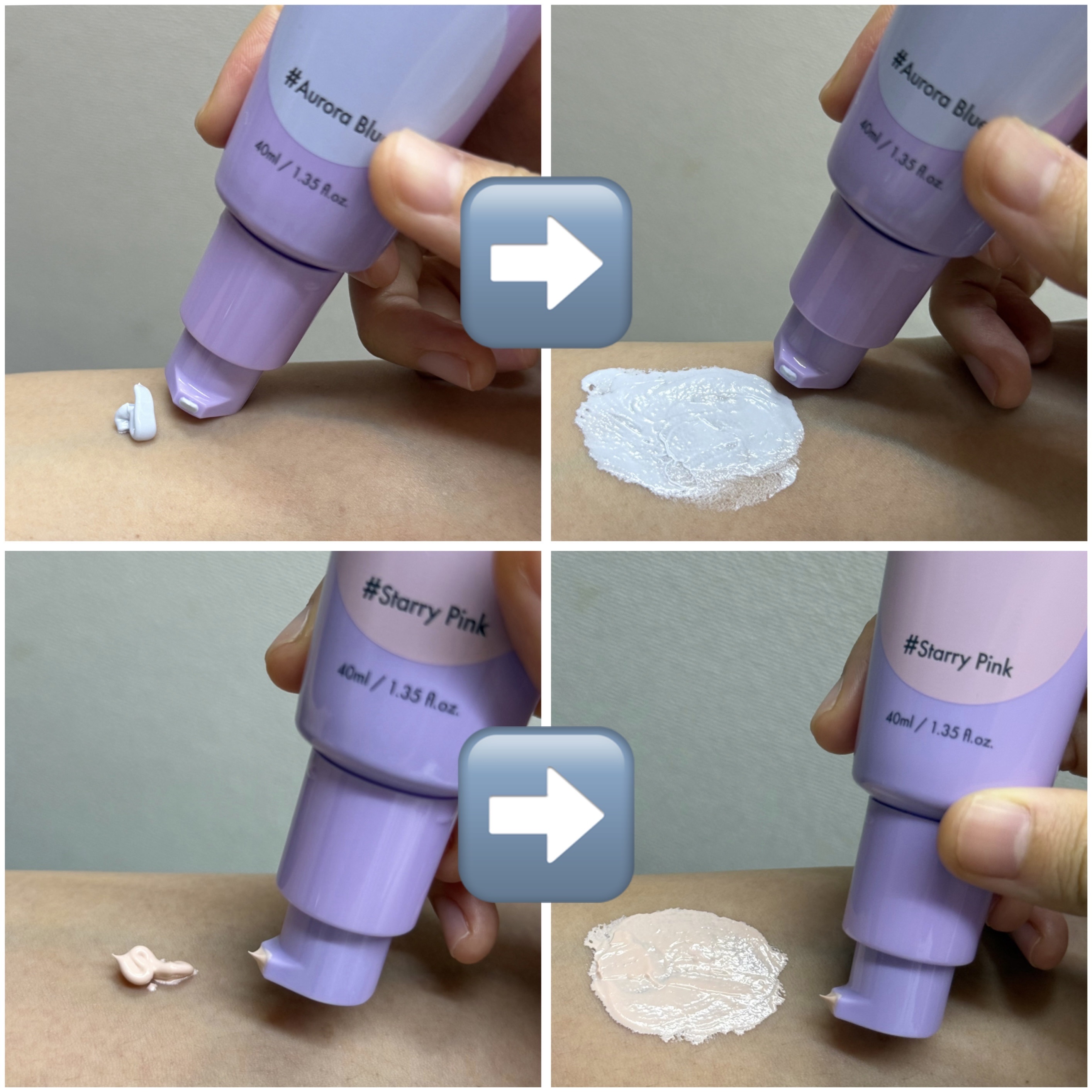 バイブアップ ティンテッド サンBB オーロラブルー/irecipe/BBクリームを使ったクチコミ（2枚目）