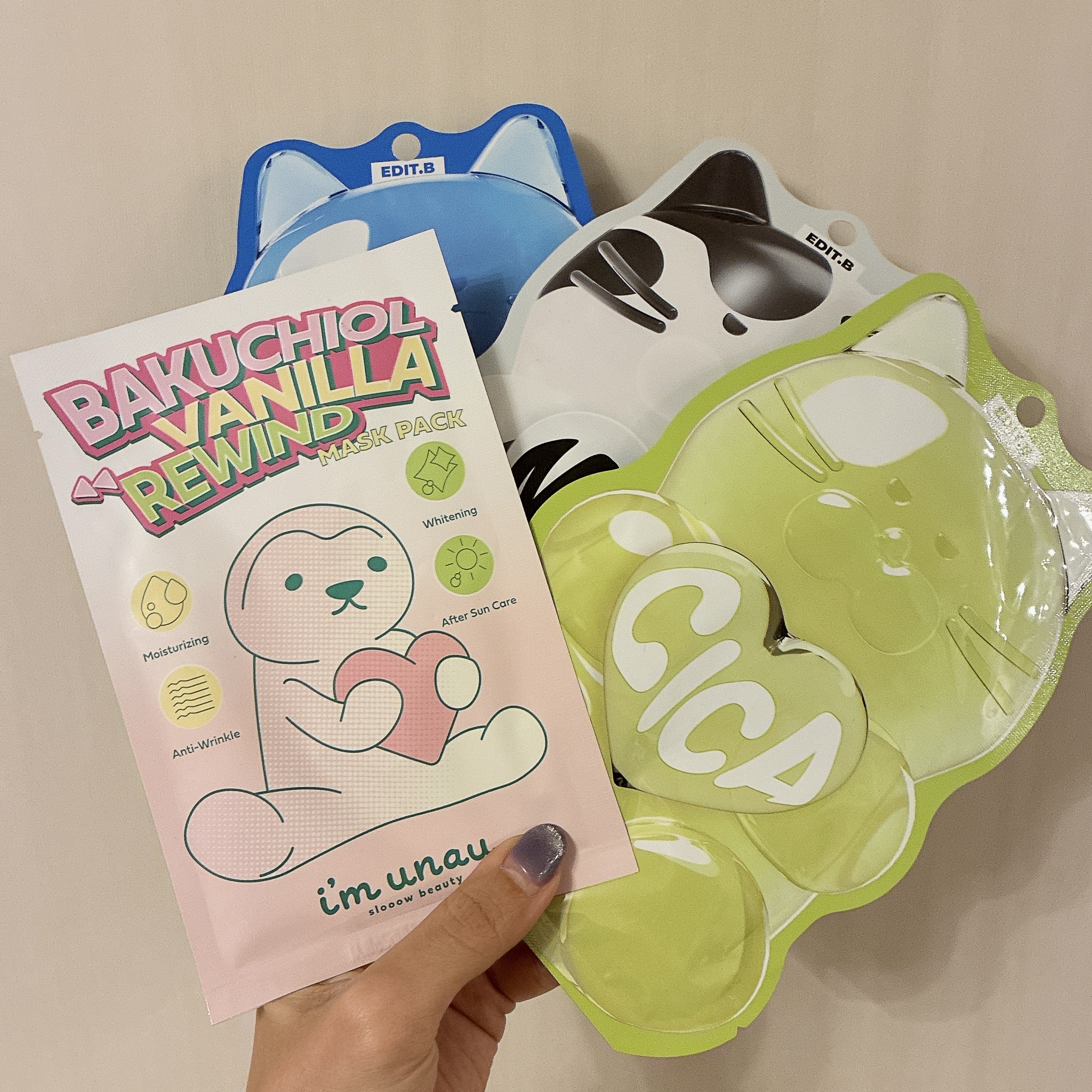 バクチオール バニラ リワインド マスクパック/i’m unau/シートマスク・パックを使ったクチコミ（1枚目）
