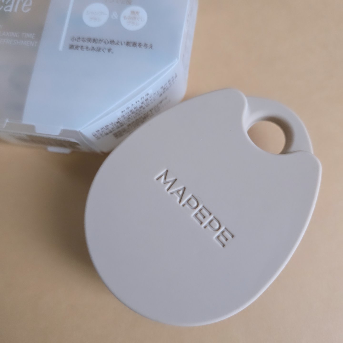 リラクシングスカルプケアブラシ/マペペ/スカルプブラシを使ったクチコミ（3枚目）