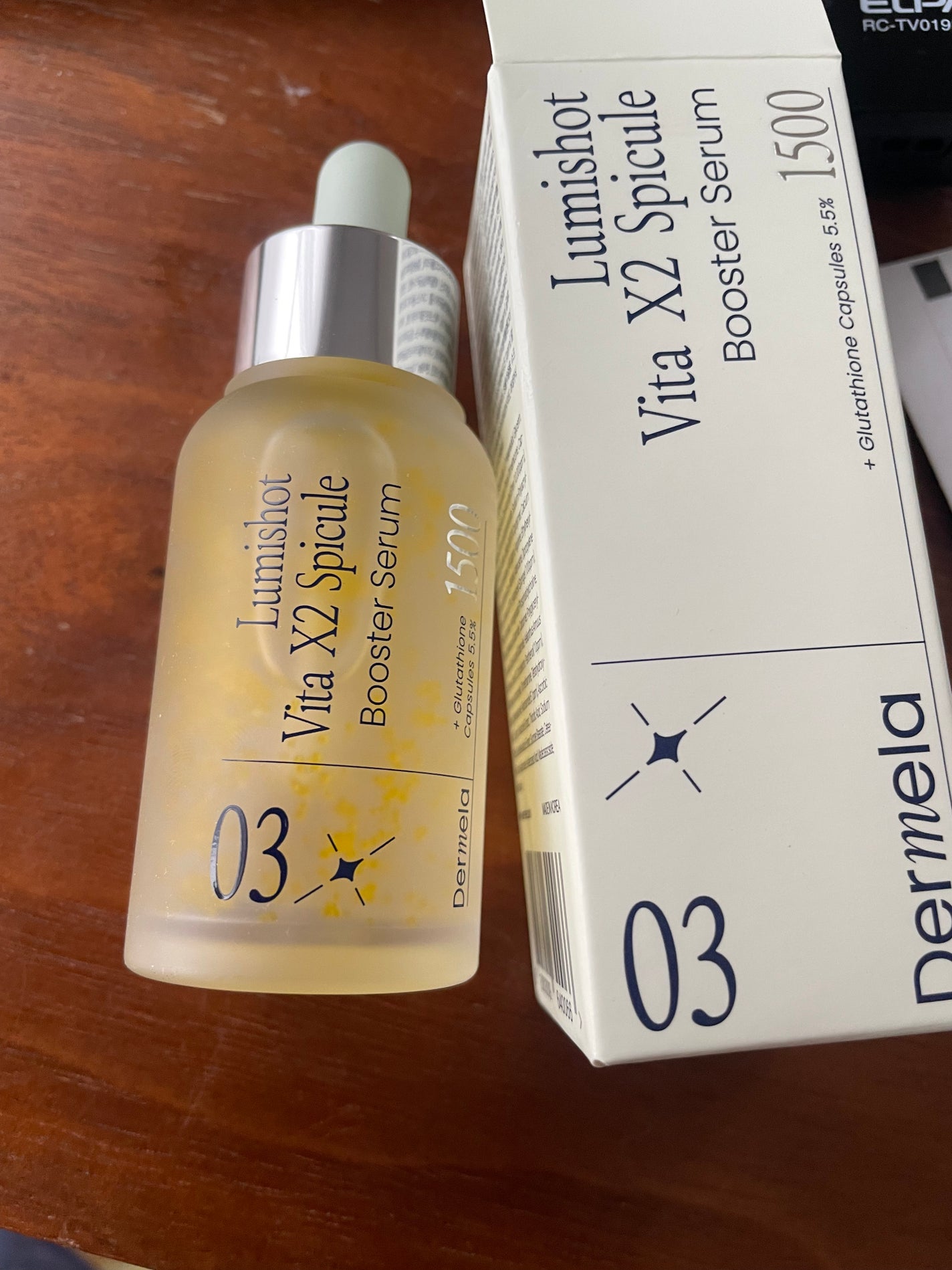 ダーメラ ルミショット・Wビタセラム/Dermela/美容液を使ったクチコミ(1枚目)