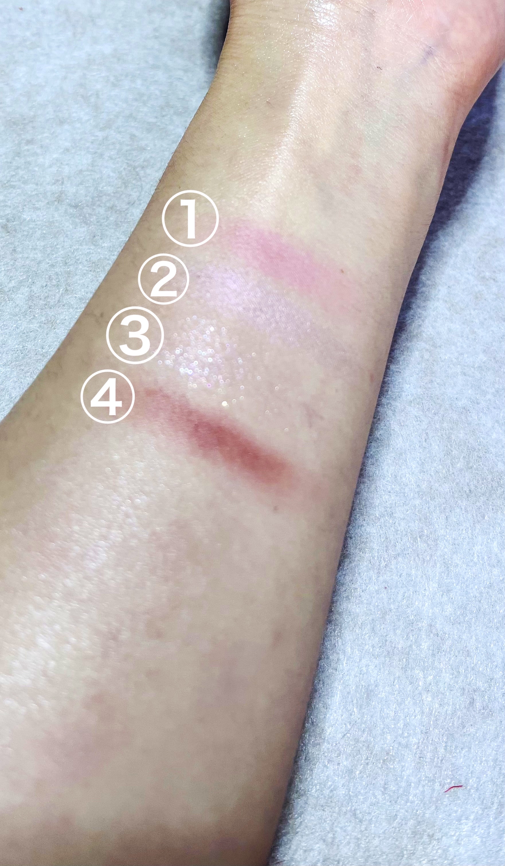 プランぷくコーデアイズ/キャンメイク/パウダーアイシャドウを使ったクチコミ（3枚目）