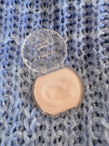 むにゅっとハイライター/キャンメイク/クリームハイライトを使ったクチコミ(1枚目)