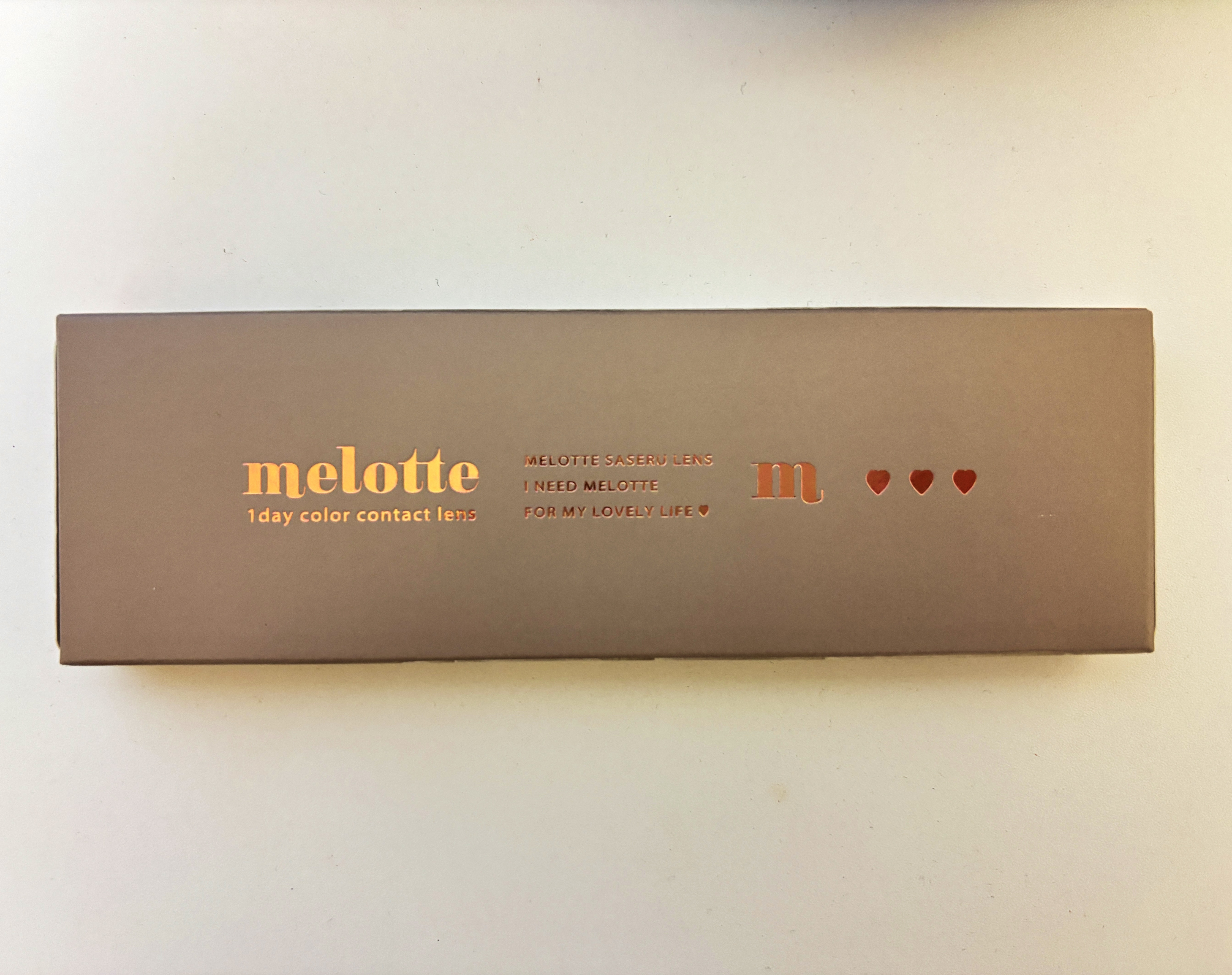 melotte 1day/melotte/ワンデー（１DAY）カラコンを使ったクチコミ（1枚目）