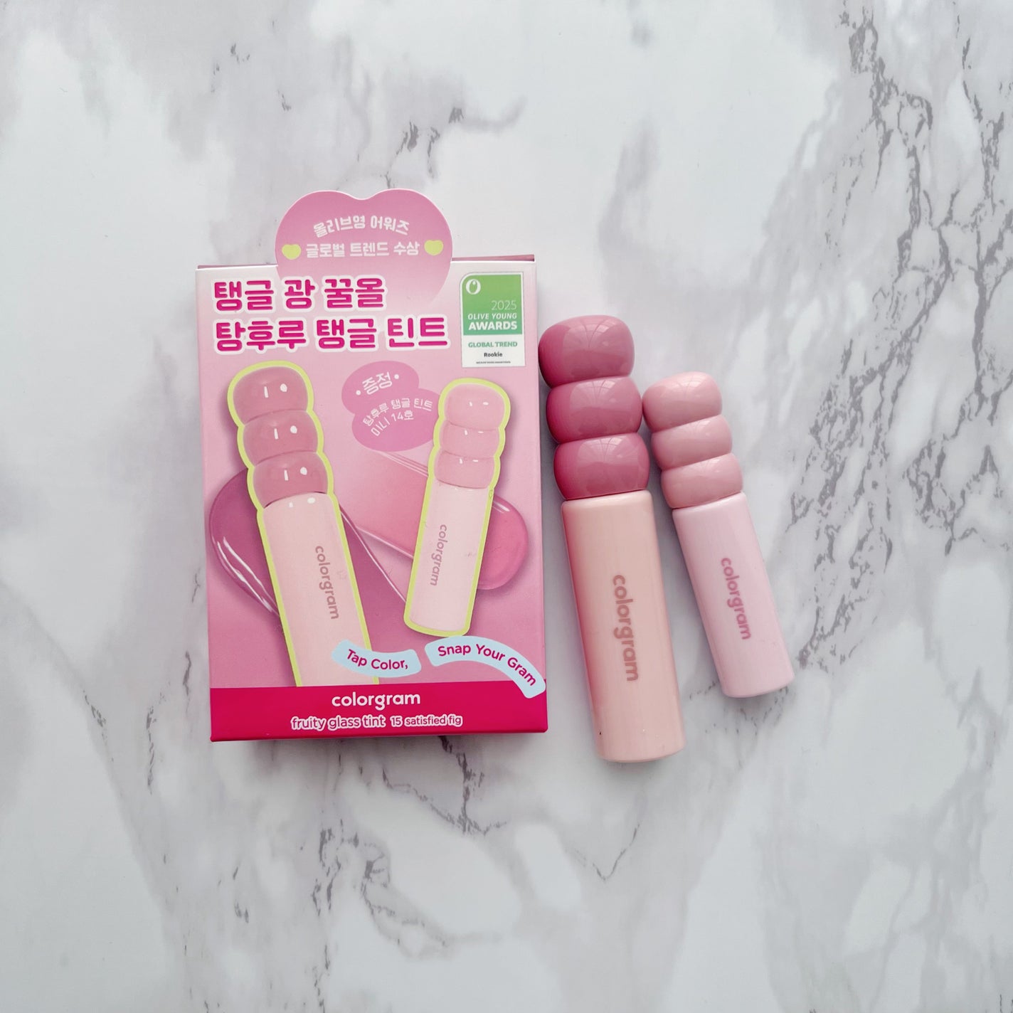 タンフルグラスティント/Colorgram/リップティントを使ったクチコミ(2枚目)