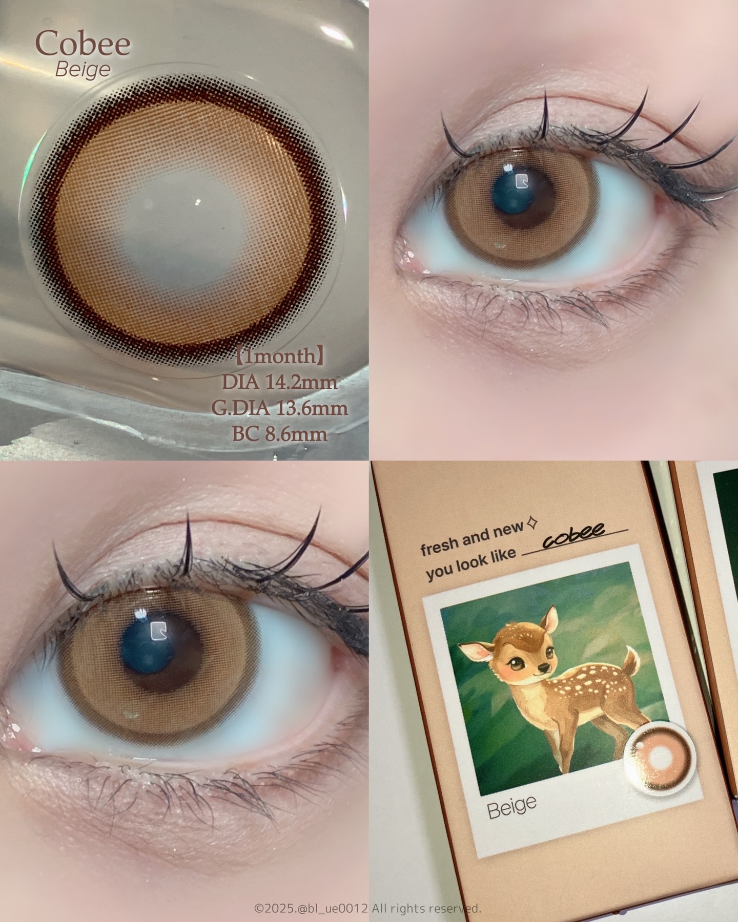 Cobee/myfipn/１ヶ月（１MONTH）カラコンを使ったクチコミ（3枚目）