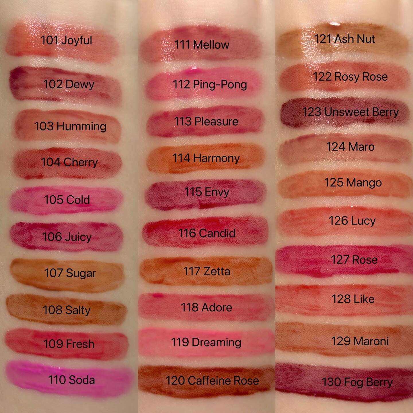 フルーティーグラムティント 112 ピンポン（ミニ）/Laka/リップティントを使ったクチコミ（2枚目）