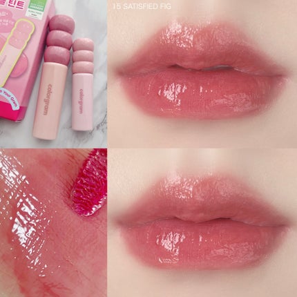 タンフルグラスティント/Colorgram/リップティントを使ったクチコミ(5枚目)