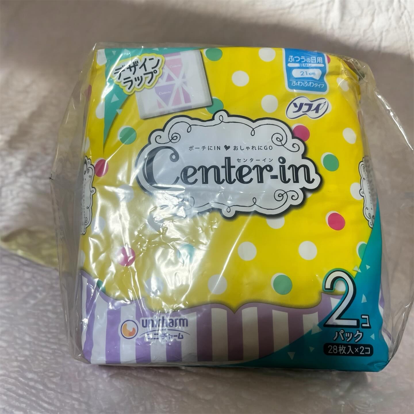 センターイン/センターイン(ユニ・チャーム)/ナプキンを使ったクチコミ（1枚目）