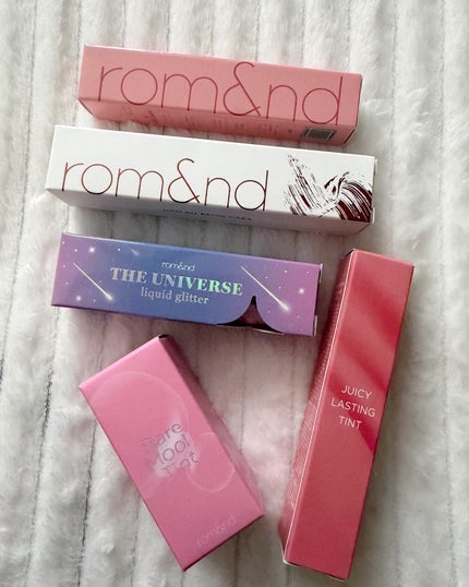 ジューシーラスティングティント/rom&nd/リップティントを使ったクチコミ(3枚目)