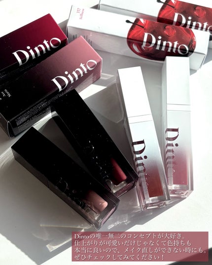 ブラーグロイリップティント/Dinto/リップティントを使ったクチコミ(8枚目)