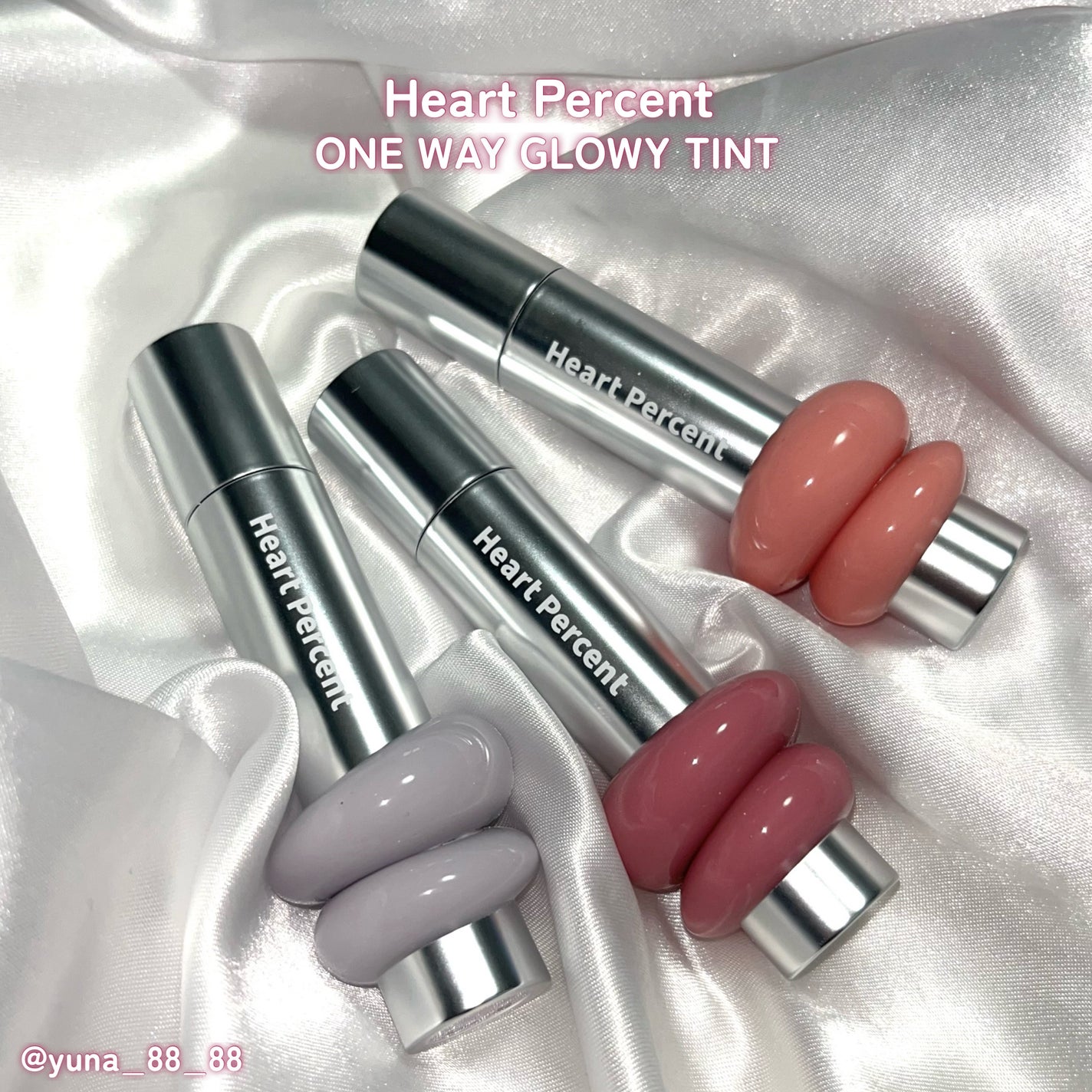 ドットオンムードワンウェイグロイティント/Heart Percent/リップティントを使ったクチコミ(2枚目)