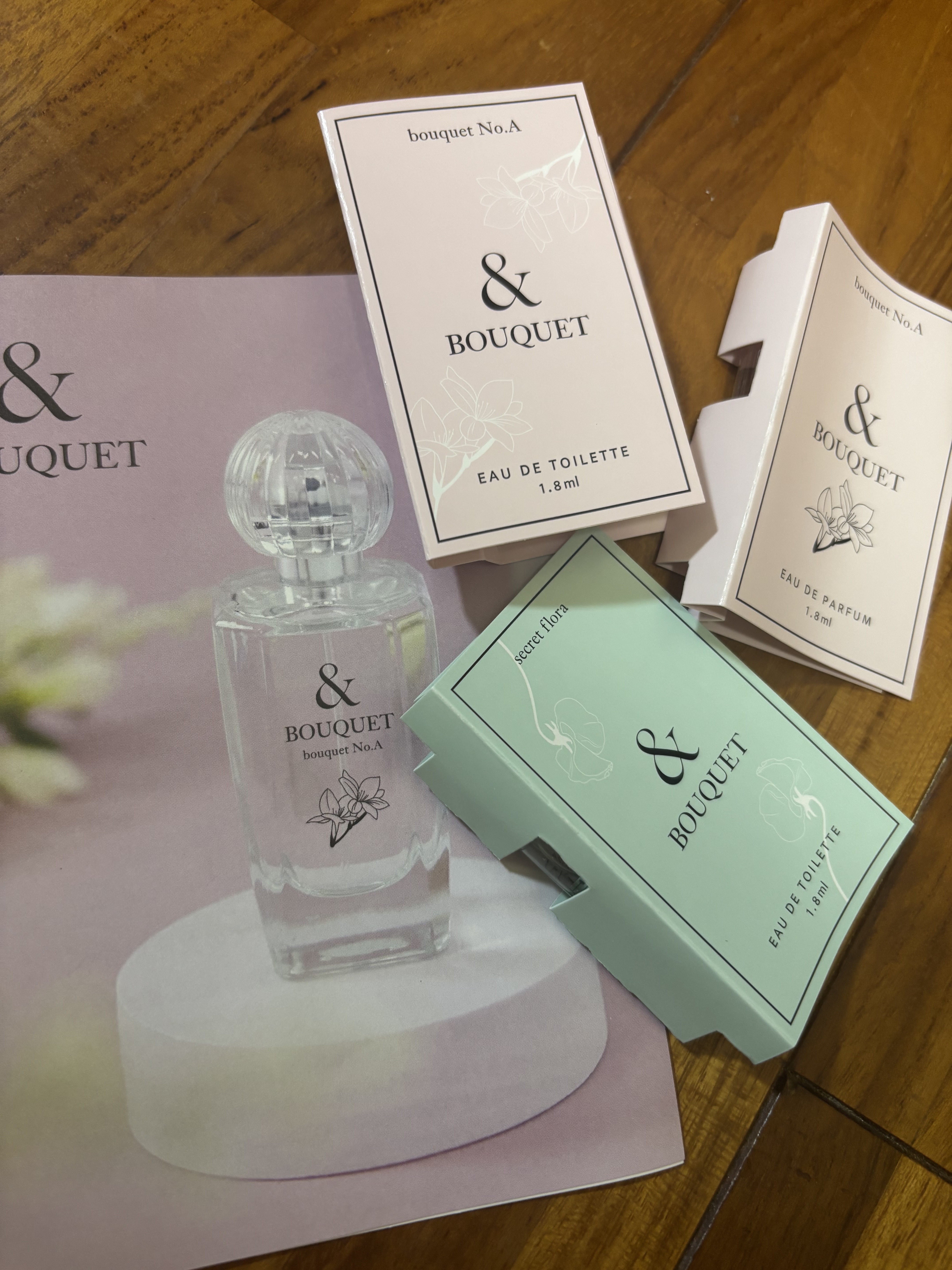 ブーケナンバーA オードパルファム/& BOUQUET/香水(その他)を使ったクチコミ（1枚目）