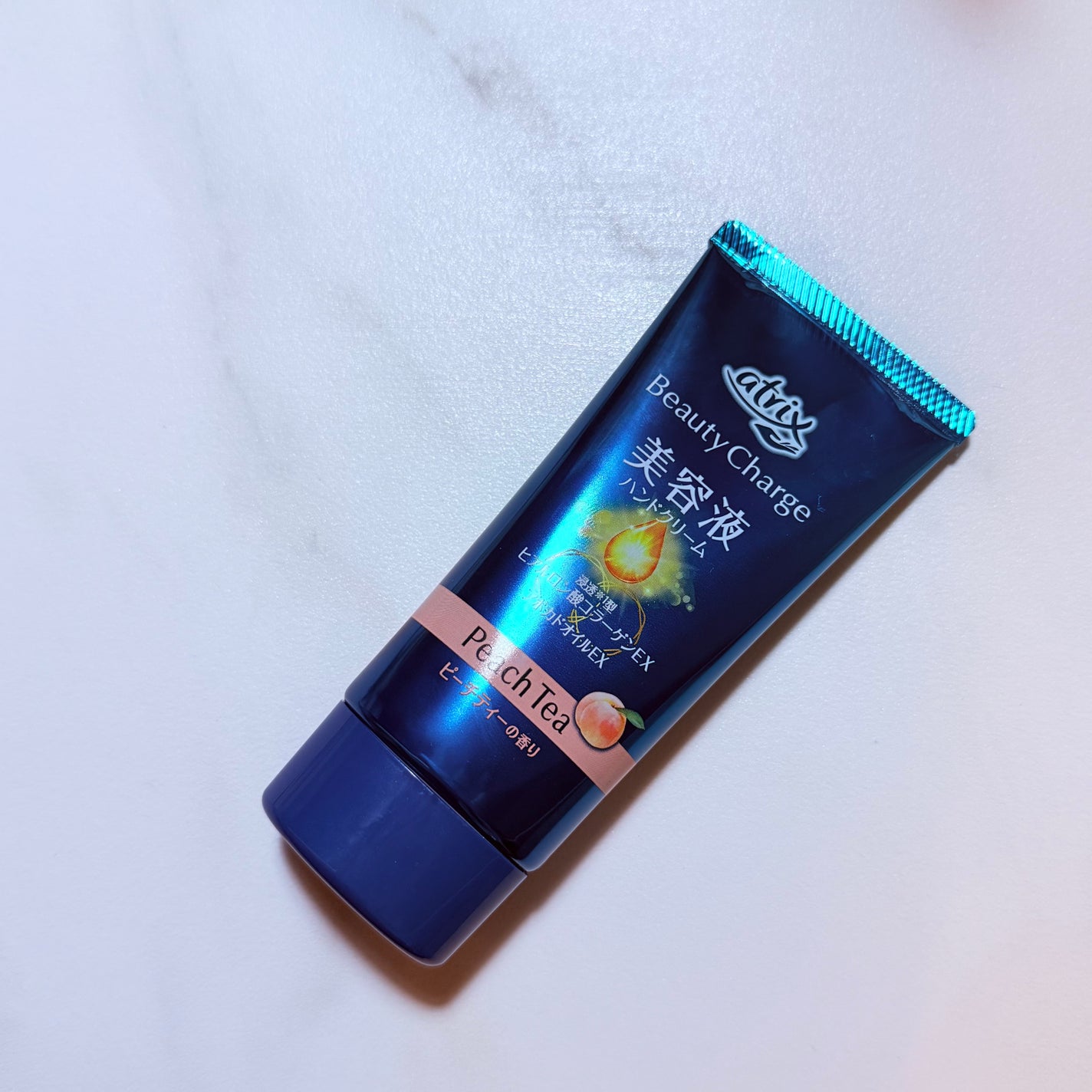 ビューティーチャージ ピーチティーの香り/アトリックス/ハンドクリームを使ったクチコミ(1枚目)