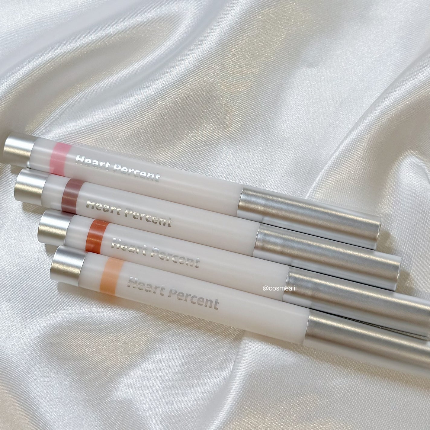 ドットオンムードワンウェイグロイティント/Heart Percent/リップティントを使ったクチコミ(4枚目)