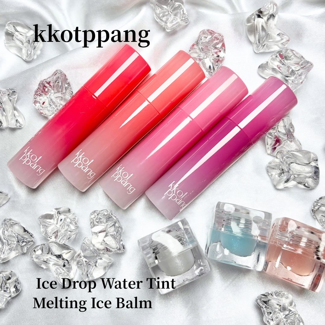 アイスドロップウォーターティント/kkotppang/リップティントを使ったクチコミ（1枚目）