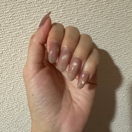 カラージェル/my&bee/ジェルネイルを使ったクチコミ(2枚目)