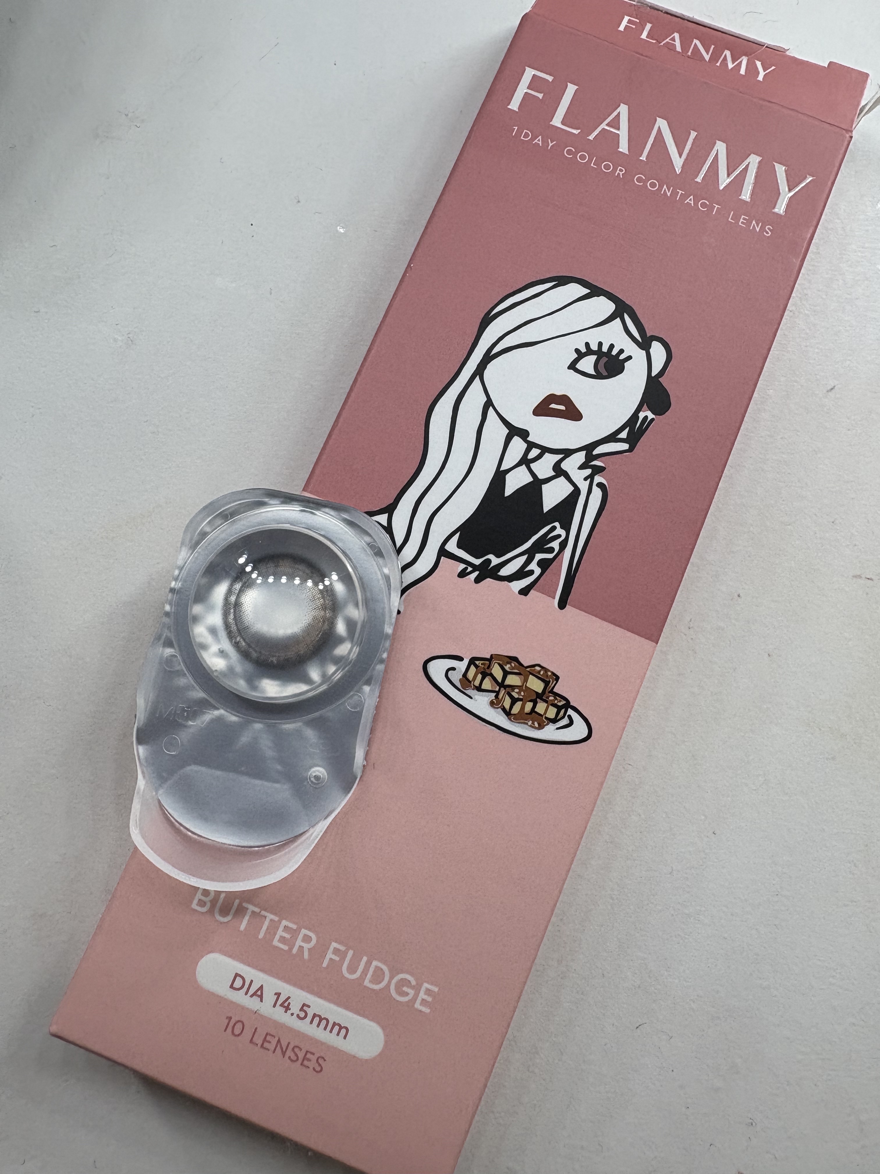 FLANMY 1day/FLANMY/ワンデー（１DAY）カラコンを使ったクチコミ（2枚目）