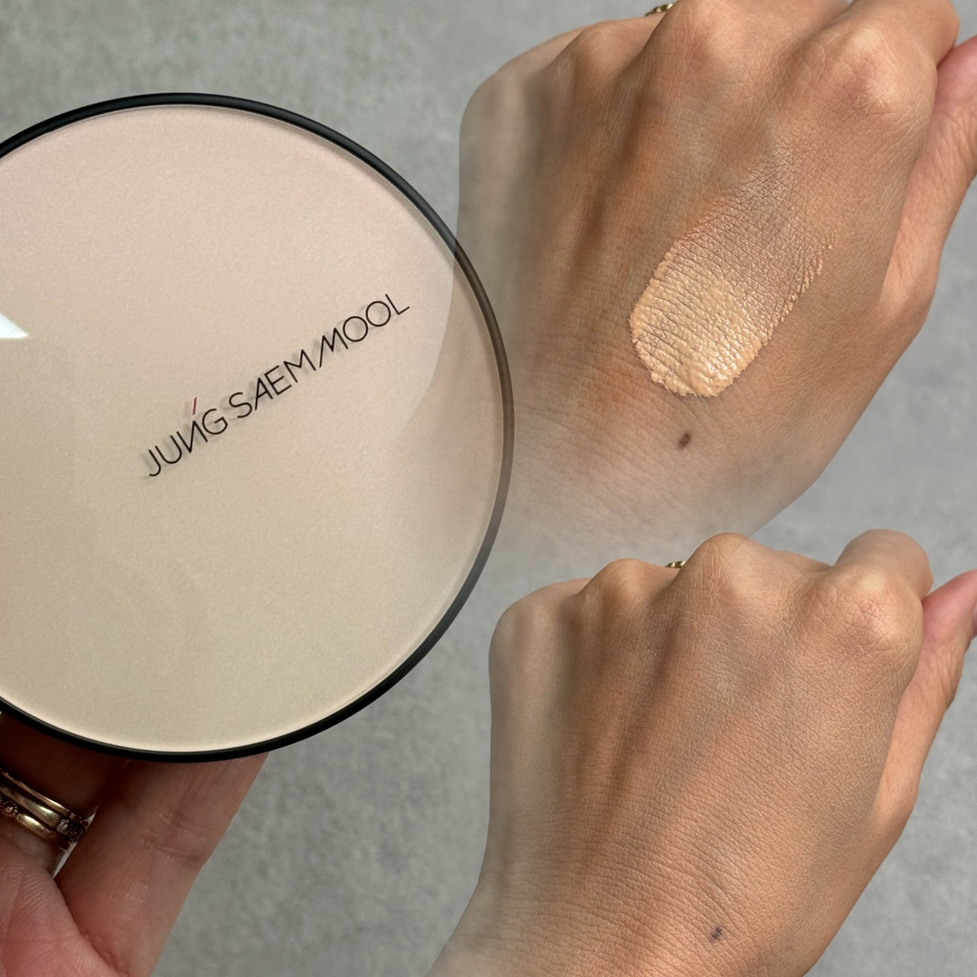 エッセンシャル スキン ヌーダー クッション/JUNG SAEM MOOL/クッションファンデーションを使ったクチコミ(3枚目)