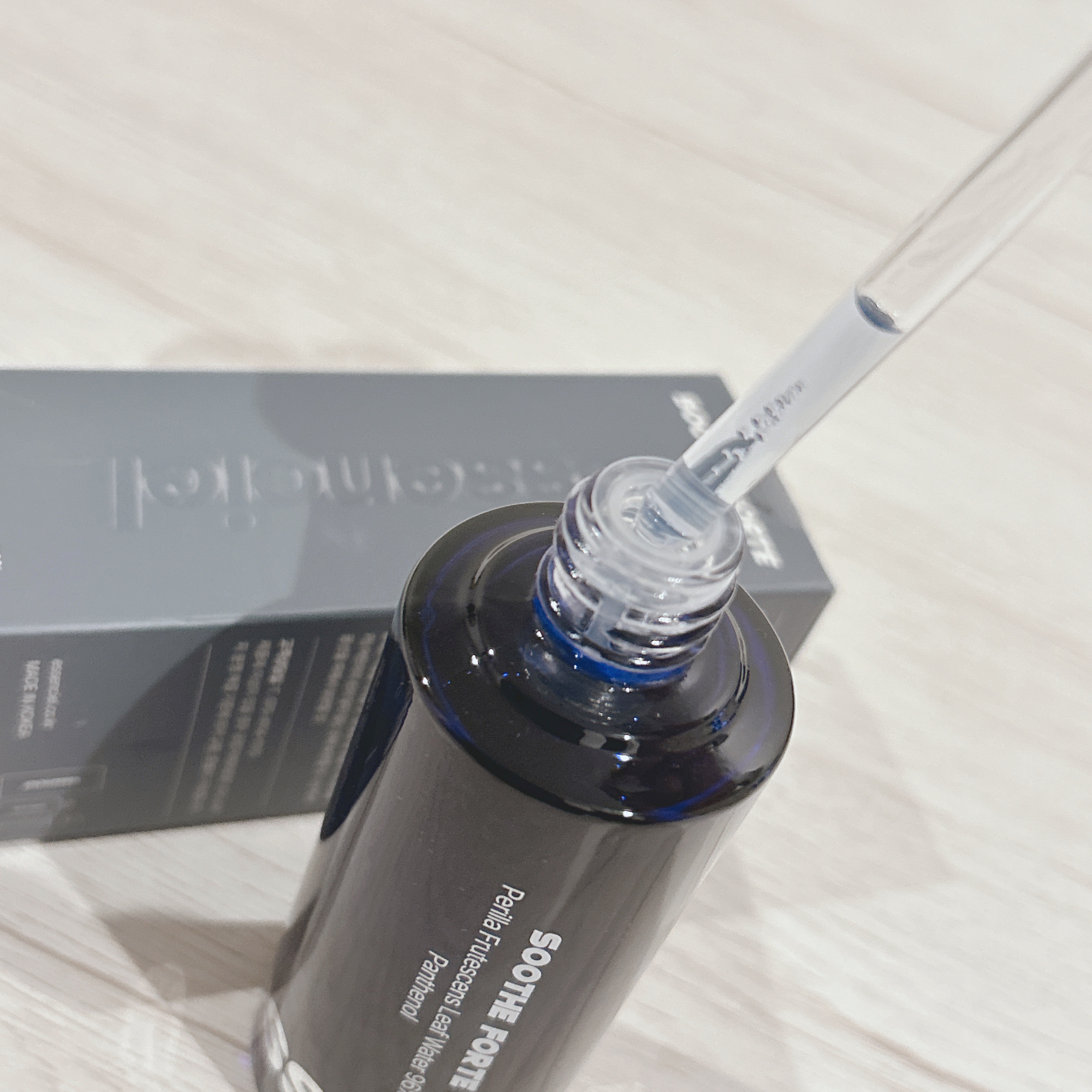 SOOTHE FORTE SERUM/essenciel/ブースター・導入液を使ったクチコミ（2枚目）