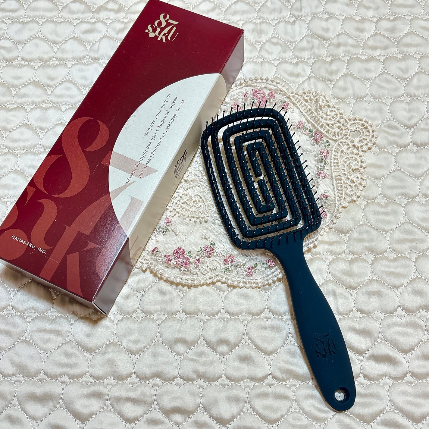 87saku ハナサク 速乾ブラシ/87saku/ヘアブラシを使ったクチコミ(1枚目)