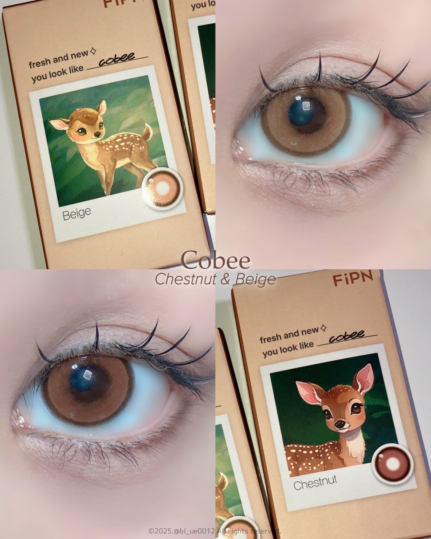 Cobee/myfipn/1ヶ月(1MONTH)カラコンを使ったクチコミ(1枚目)