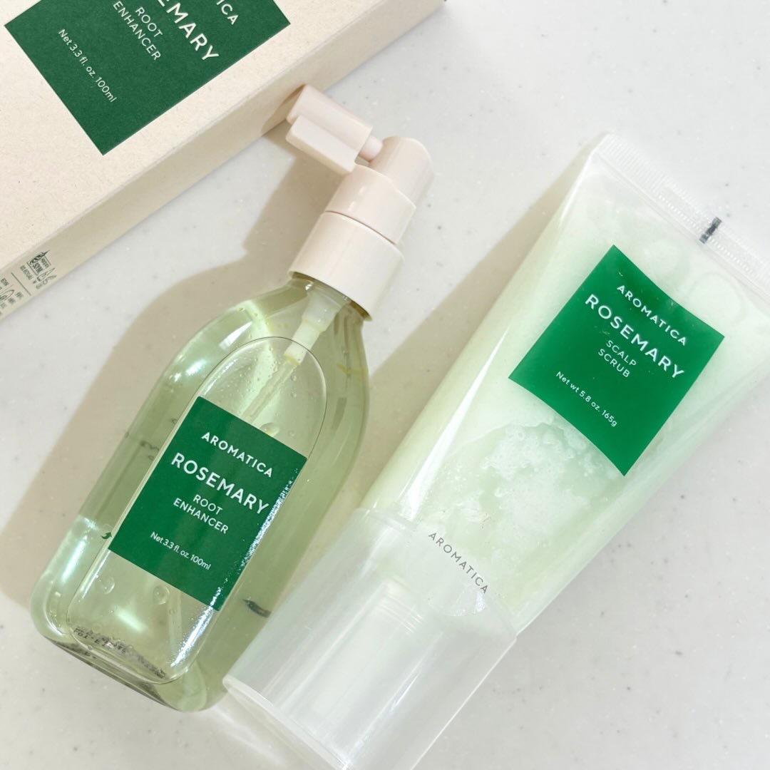 ローズマリールートエンハンサー/AROMATICA/頭皮ローションを使ったクチコミ（2枚目）