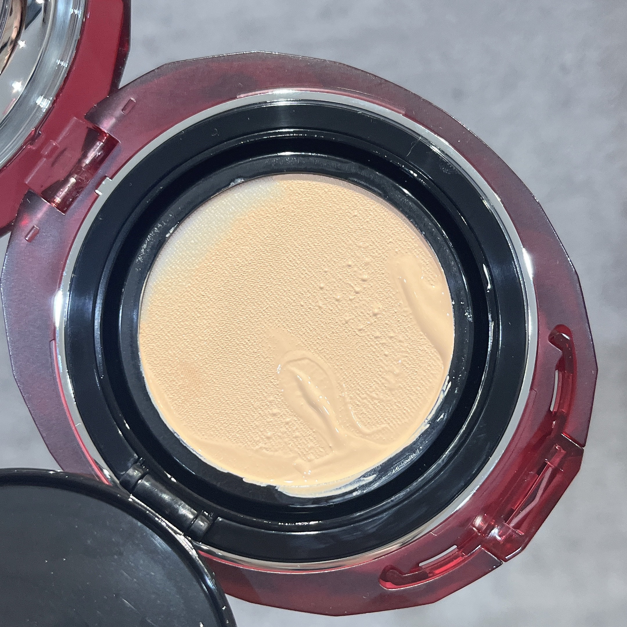 MASK FIT RUBY MESH CUSHION/TIRTIR(ティルティル)/クッションファンデーションを使ったクチコミ（2枚目）