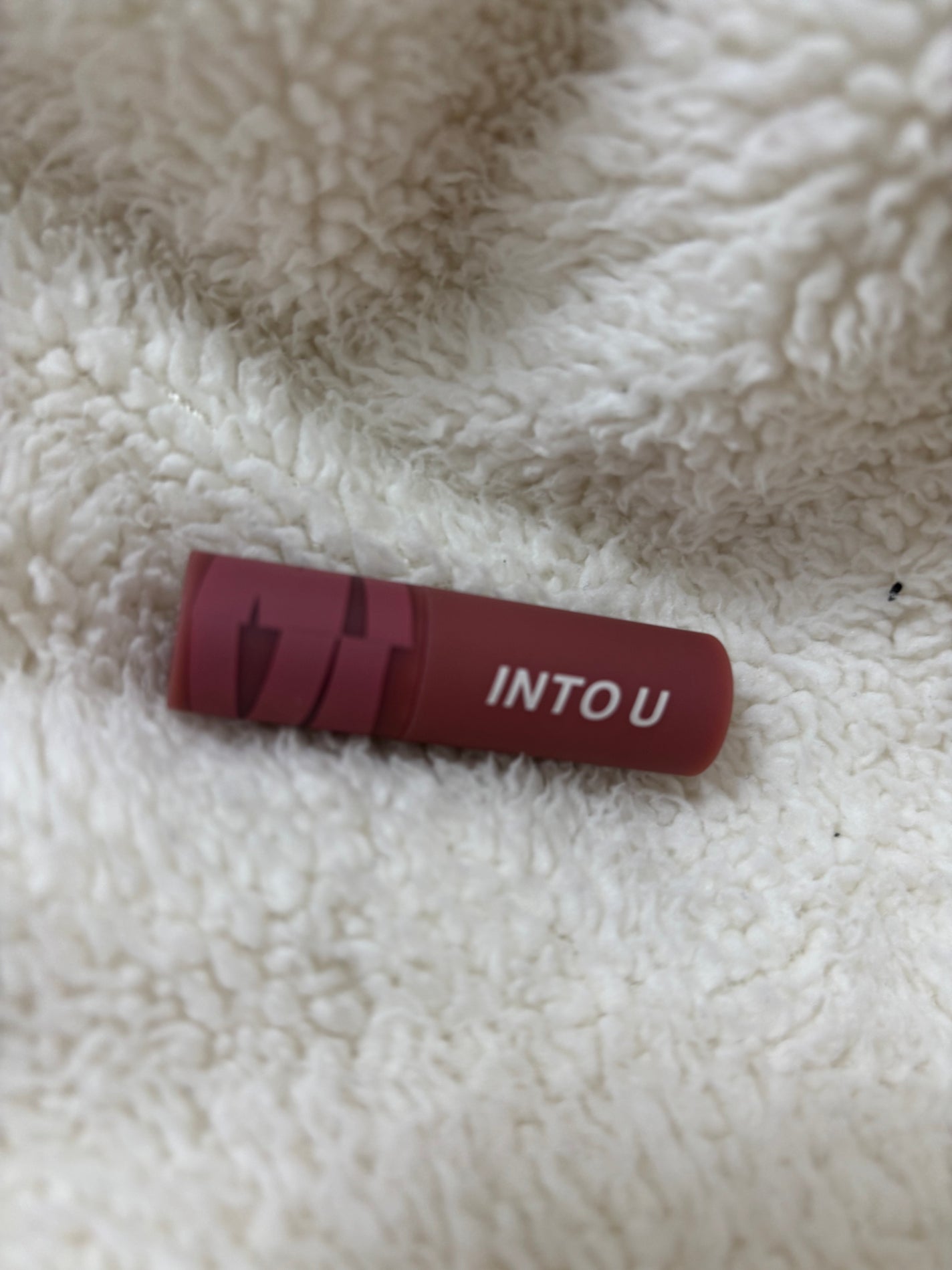 スーパーマットリップ&チークマッド/INTO U/口紅を使ったクチコミ(1枚目)